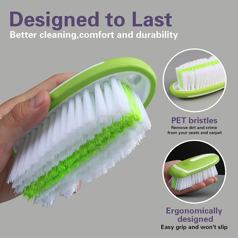 For Cleaner Car Carpet Brush Auto Scrubbing Brush Carpet Stain Remover Auto Seat Cleaner Bristle Rug Cleaner For Vehicle Truck