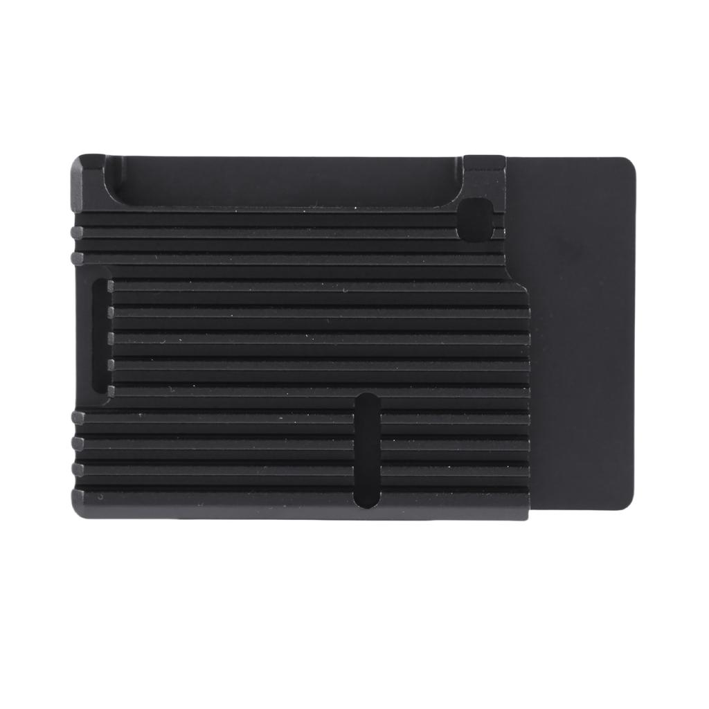 Heavy Duty Passive Cooling Metal Case with Dual Cooling Fan Aluminum Cooling Case with Thermal Tape for Raspberry Pi 4B