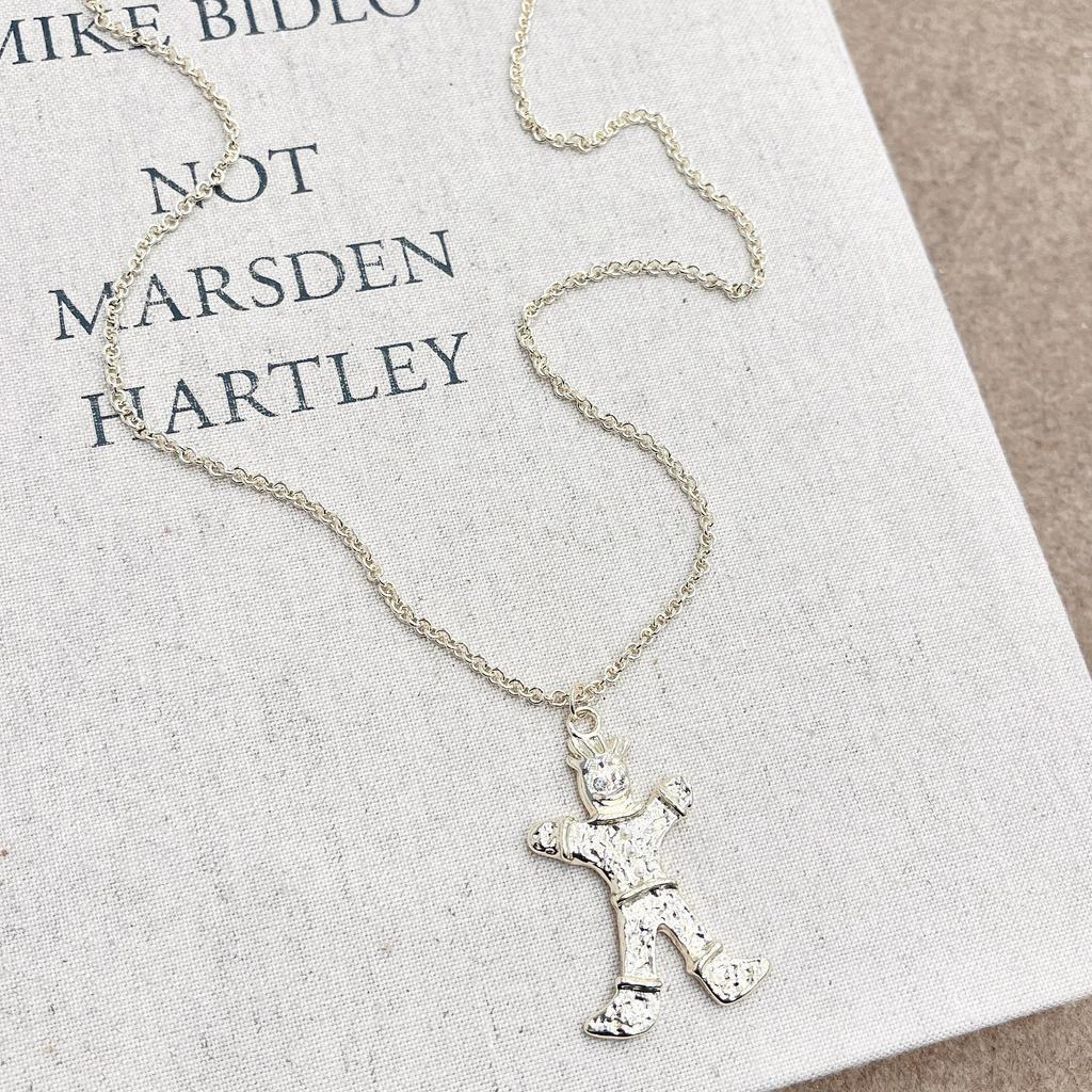 Ожерелье Sesa Retro Gingerbread Couple - покрытая медью детская многослойная цепочка-свитер