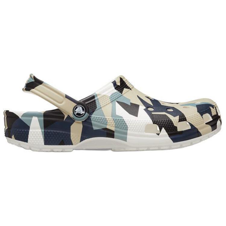 Crocs Eva Fashion Удобные Модные Универсальные Клоги Мужская Обувь Разноцветные 211009-94S