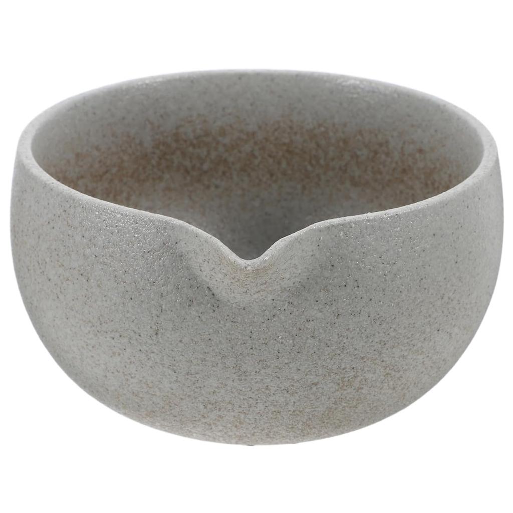 Traditional Japanese ceramic matcha bowl spout 600ml capacity versatile various uses easy care perfect home parties Japanese-style design.