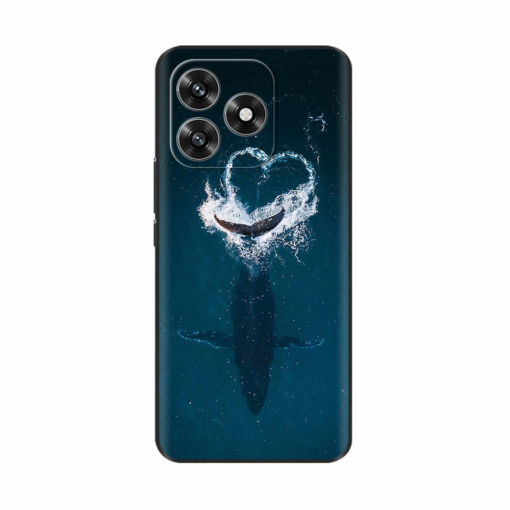 Чехол для телефона For Honor X5C Plus Чехол Черный Мягкий Силиконовый Задняя Крышка Для Honor X5c X5b Plus X5 Чехлы Ударопрочный Корпус Крышка Para