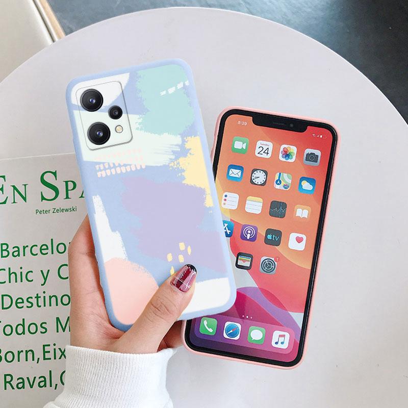 Для Realme 9 4G Чехол 9 Pro Plus Модный Чехол с Леопардовым Принтом Животное Мягкий ТПУ Ударопрочный Funda Для Realme NARZO 50 PRO Чехол