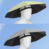 Waterproof Portable Fishing Umbrella Hat Outdoor Sunscreen Universal Foldable Camping Headwear Caps for Angling