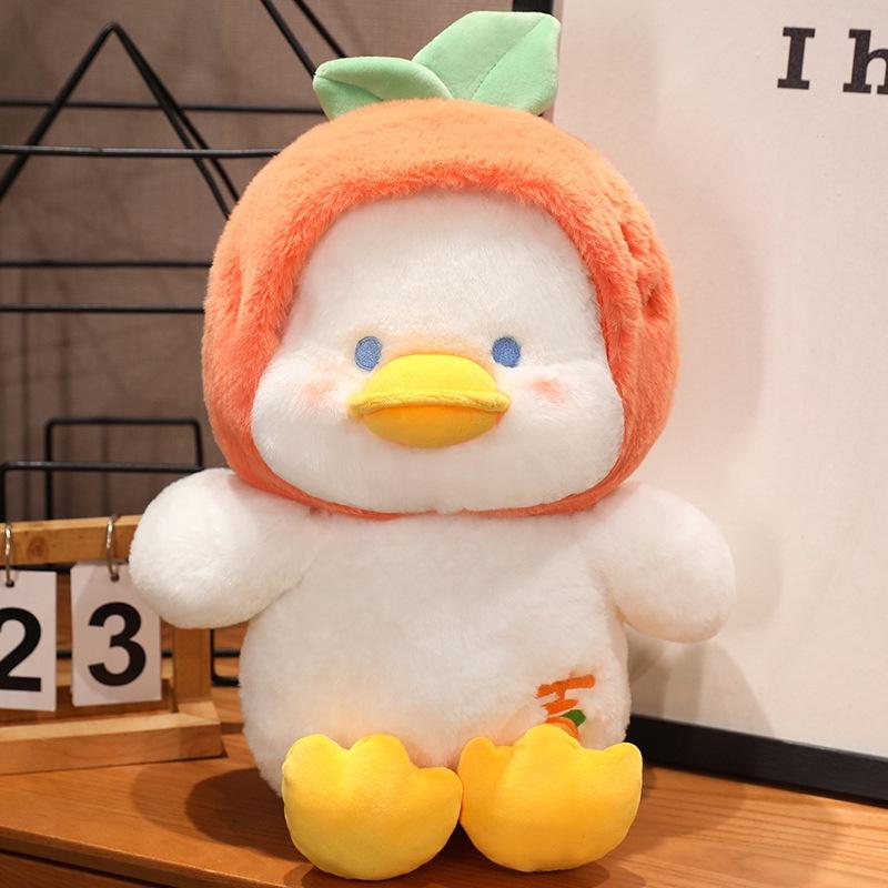 Orange Cute Duck Duckling Plush Toy Doll Girl Gift Sleeping Pillow Cloth Doll Cute Doll