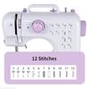 Lock Edge Mini миниатюрная маленькая многофункциональная педаль автоматическая швейная машина для толстой ткани бытовая