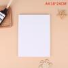1pc White Blank Square Artist Canvas Canvas Oil Painting Wood Plank Frame