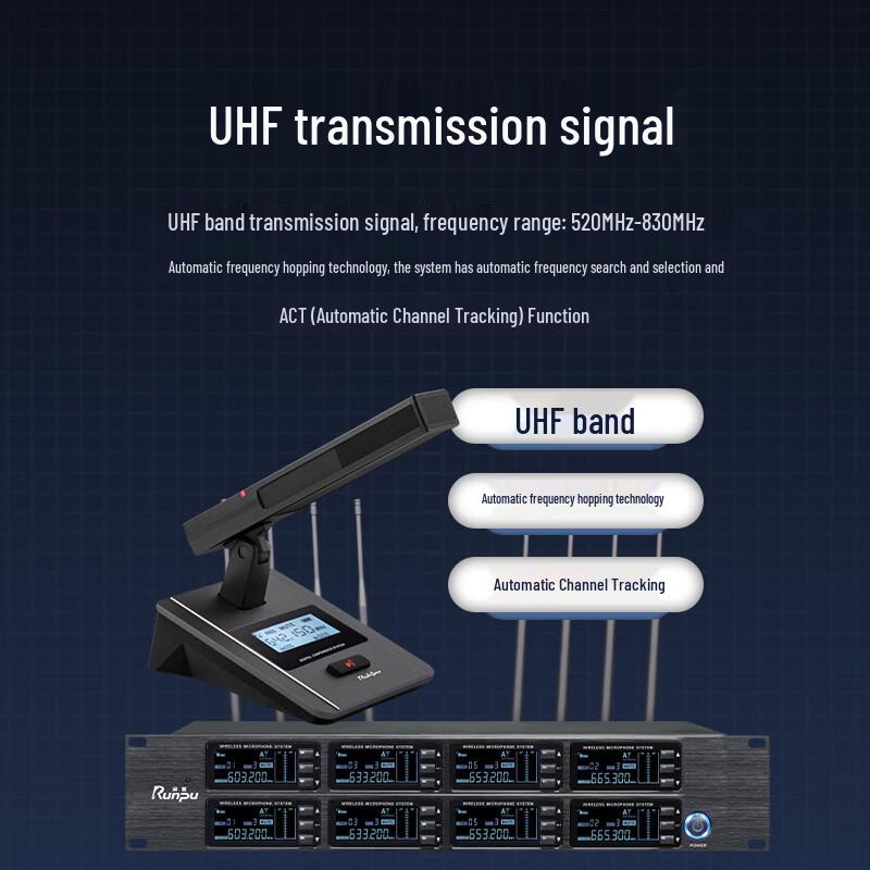Runpu Professional Wireless Conference Microphone System (CN version)