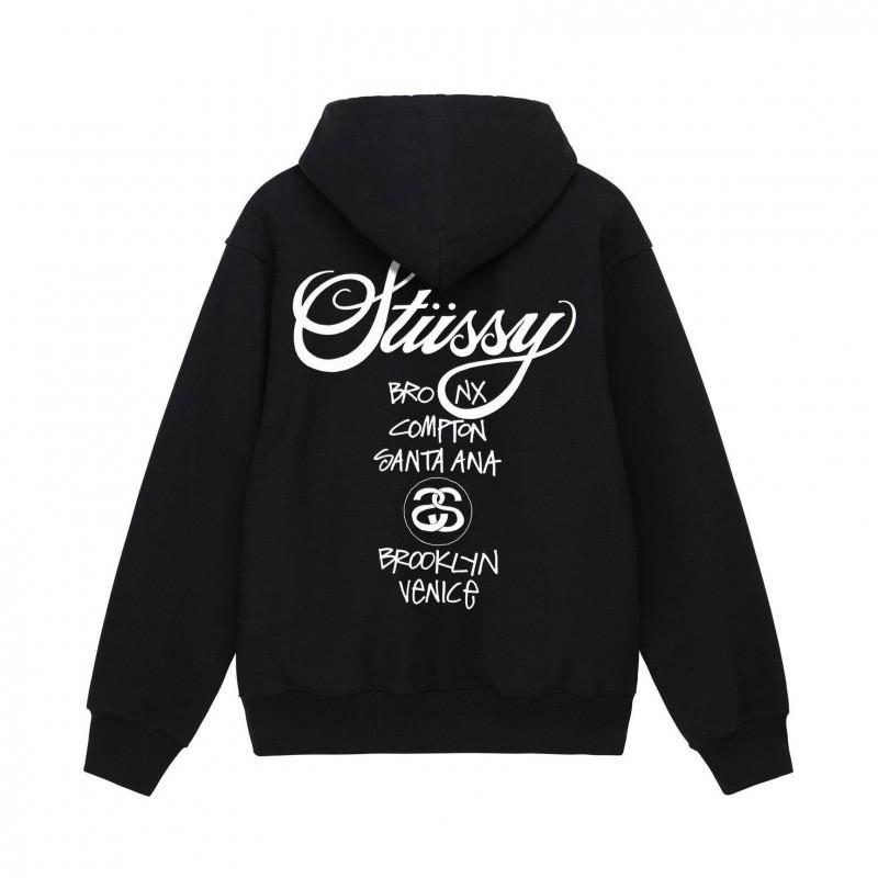Толстовка Stussy 226 Basic Billiards Женская Свободный крой Пуловер Свитшот