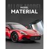 1/24 Maserati MC20 Кабриолет Спортивный Автомобиль Сплав Металл Литье под Давлением Модель Автомобиля Внутренний Дом Модные Игрушки Украшения Праздничный Подарок Ребенок