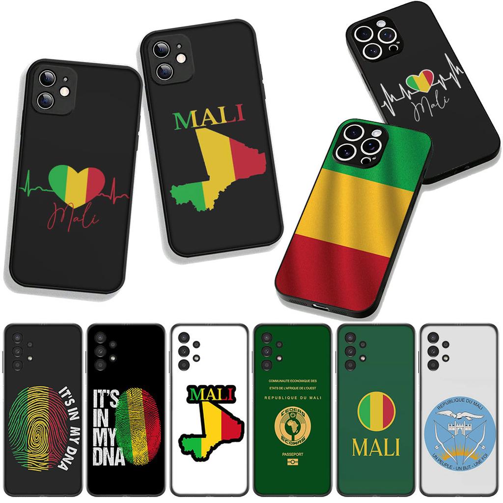 Phone Cover Mali Flag Map for Motorola Moto Edge 70 60 Fusion 40 NEO 20 Pro G Stylus G56 G96 G71 G73 G52 G41 G42 G50 G51 Case