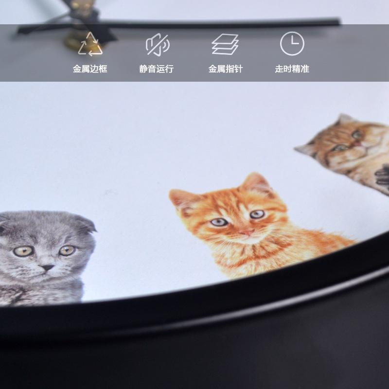 12-дюймовые Бесшумные Часы Гостиная Бесплатная Доставка Модные Настенные Часы Креативные Цифровые Настенные Часы Спальня Простые Большие Металлические