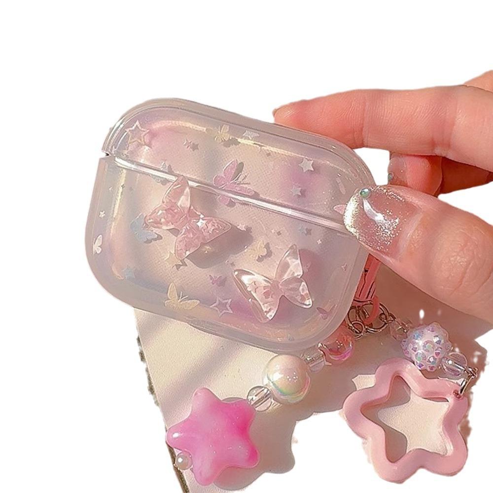 Ins girl three-dimensional butterfly for airpodspro1 protective case generation protective case AirPods 1 earphone case