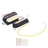 Guitar Pickup Ceramic Magnet Double Coil Volume Control Musical Instrument Parts ReplacementBlack