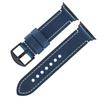 Heqi Preferential Applewatch Smartwatch Bands Unique Luxury Durable Soft Vintage Adjustable Genuine Leather  Parts Watch Strap
