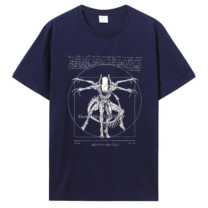Брендовая футболка Homme Tees Крутые вещи для подростков Футболка Da Vinci Alien Подарки для геймеров для мужчин Уличная одежда