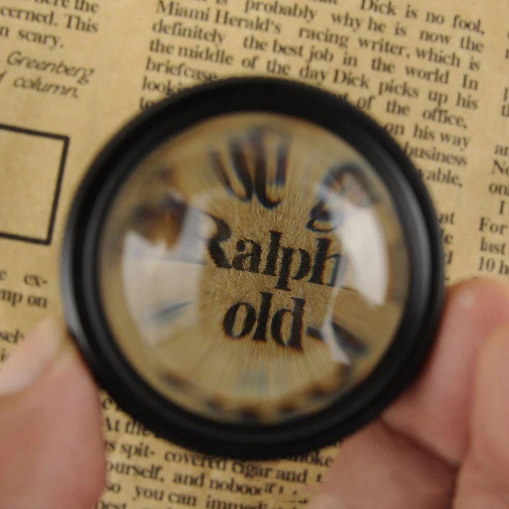 Портативная премиальная мини-измерительная лупа HD лупа микроскоп стеклянная линза петля