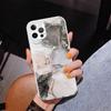 Модный Золотой Розовый Геометрический Мраморный Чехол Для Телефона Для iPhone 17 Air 16 Pro Max 16E 15 + 14 Plus 11 12 13 Mini 7 8 SE Подарок Печатный Чехол