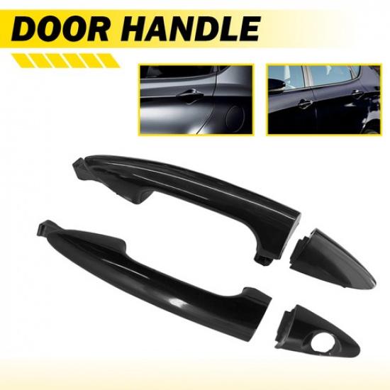 Front & Rear Left Side Outside Exterior Door Handle for 2012-2017 Hyundai Accent