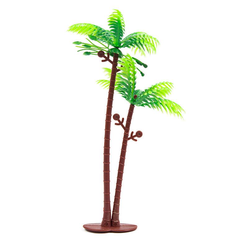 Coconut Tree & Dinosaur Birthday Cake Decoration Set
