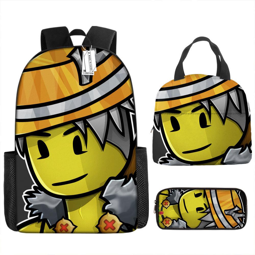 Roblox Virtual World Backpack Set for Kids - School Bag, Crossbody, Pencil Case - Gamer Gift