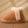 Autumn and Winter New Home Cotton Slippers Fashionable Versatile Snow Boots Outer Wear Thick-soled Velvet High-top Cotton Shoes Women