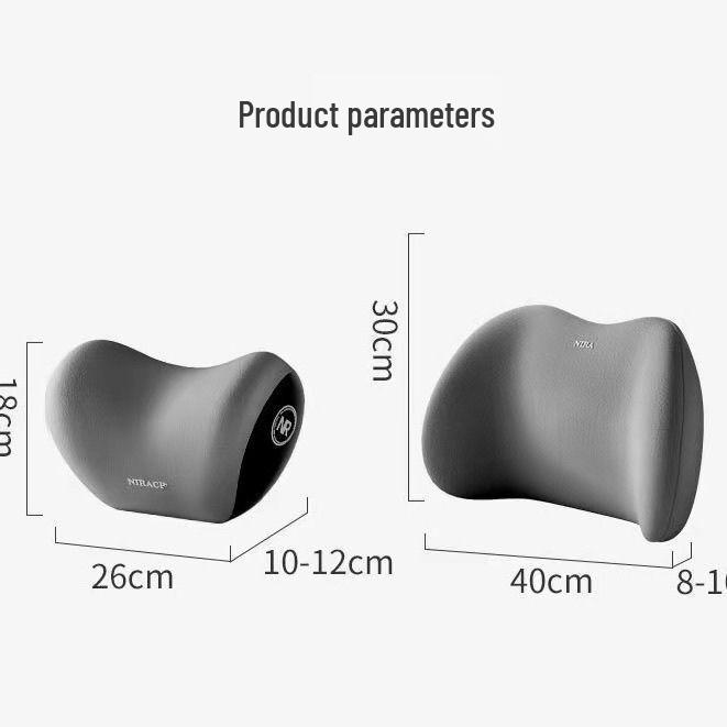 Tesla Memory Foam Headrests & Lumbar Supports