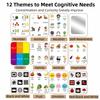 Double Sided Sight Words Cards Creative Digital Animal Card  Preschool Education