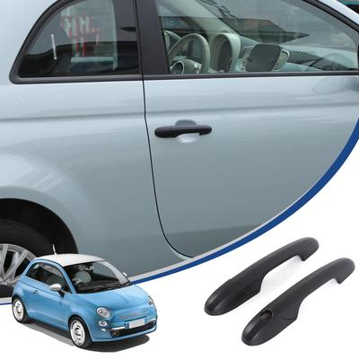 Hcilloend Новая Fiat 500 Abarth 595 695 Эксклюзив для 2007-2025 Накладка на ручку двери, Наружная