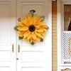 Spring Flower Door Hanging Flower Wreath Bee Festival Flower Wreath Sunflower Wreath Welcome Sign At The Entrance