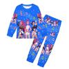 Children's Witch  Girls Printed Suit Long Sleeve Pants Suit