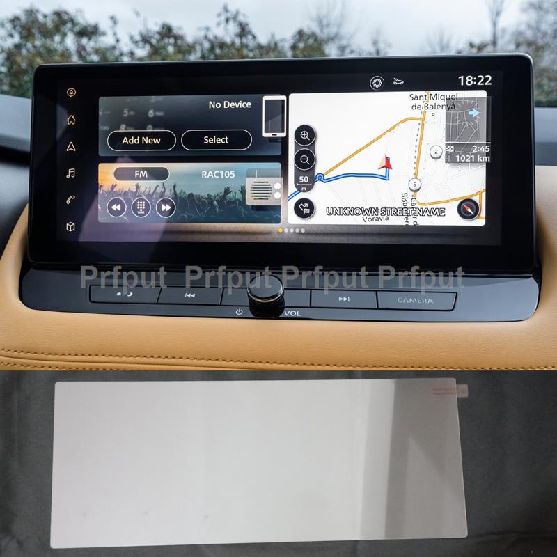 Tempered glass screen protector film For Nissan Qashqai J12 2025 12.3 inch Car infotainment  radio Navigation Qashqai e Power