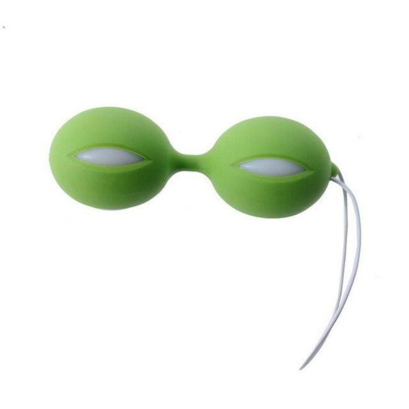 Женский двухтоновый шарик гейши, утяжеленный Кегелем, вагинальные плотные упражнения, секс-игрушки для женщин, вагинальные шарики