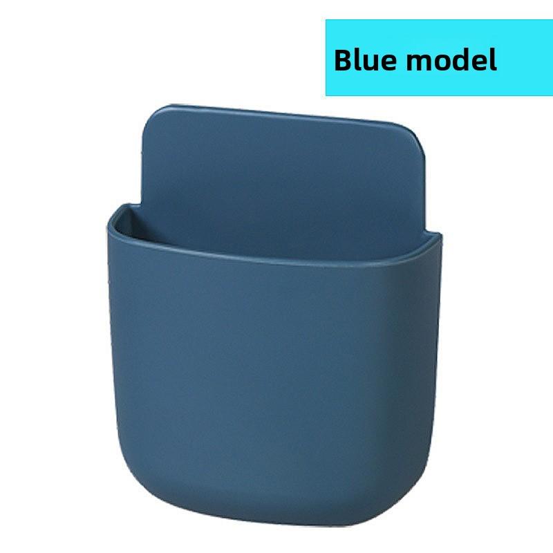 Настенный ящик для хранения пульта, зарядного устройства для телефона и аксессуаров Современный простой дизайн, многоцелевой держатель