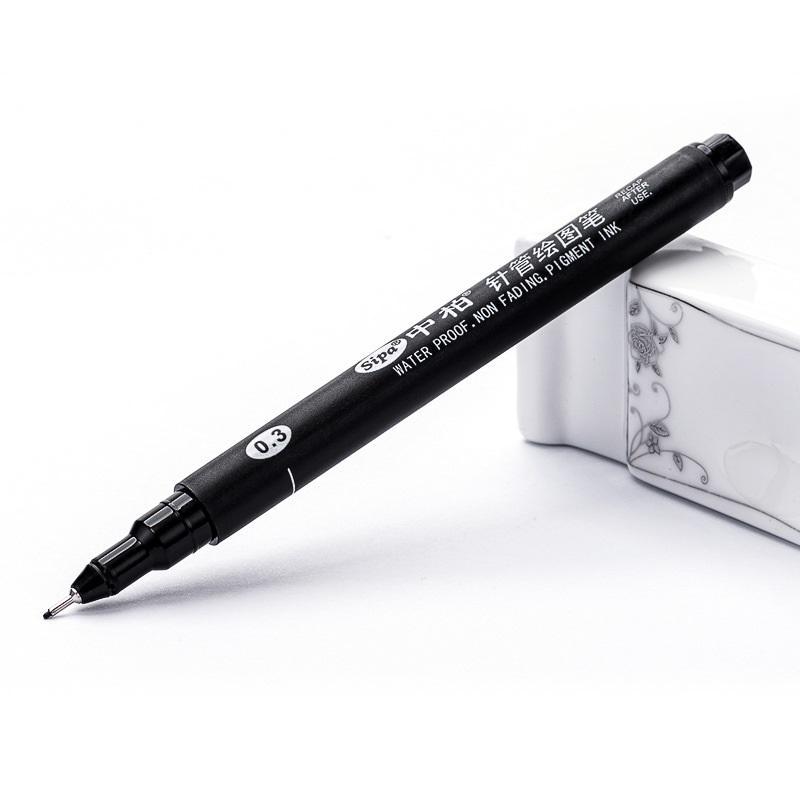 Комплект гелевых ручек - лайнеров для рисования. 8 штук