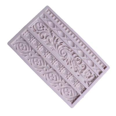 Candy Maker Форма для торта Принадлежности для выпечки Border Бытовые принадлежности Силиконовые Тонкая работа Резак для печенья Шоколад Антипригарное покрытие