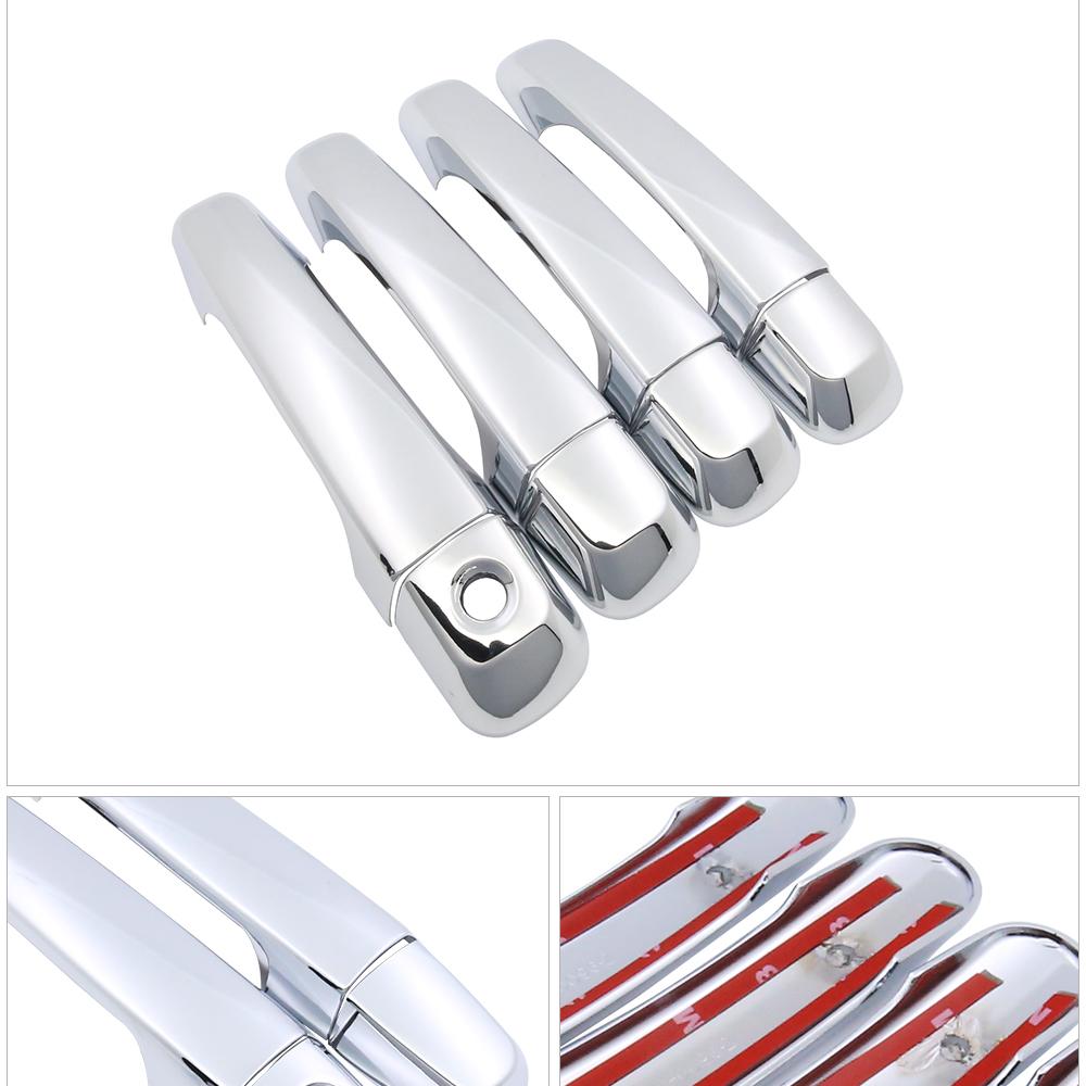 Для Toyota 4Runner 4 Runner N280 2010 ~ хромированная крышка дверной ручки автомобильные аксессуары набор накладок 2011 2013 2015 2017