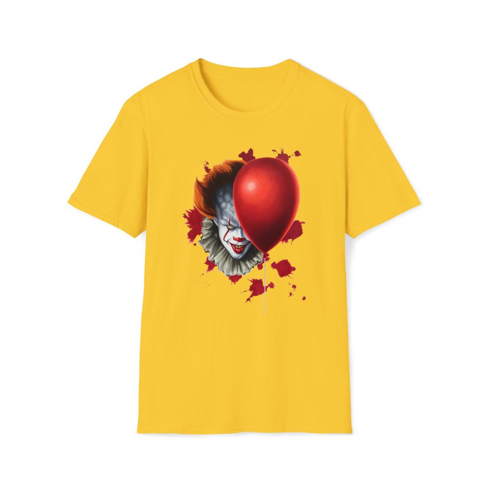Pennywise Tshirt Horror Movie Tshirt It Clown Graphic Tee Halloween Tshirt