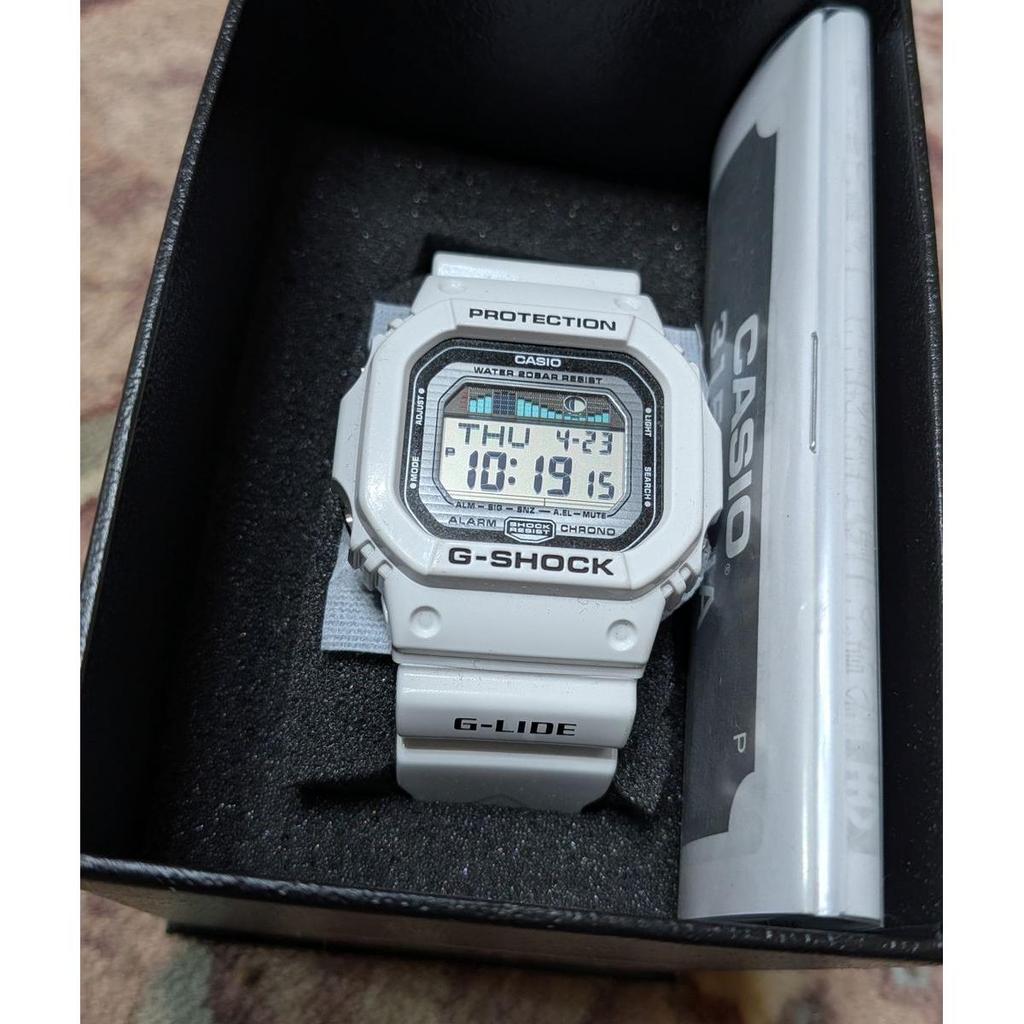 Б/у часы CASIO G-SHOCK GLX-5600-7JF белые