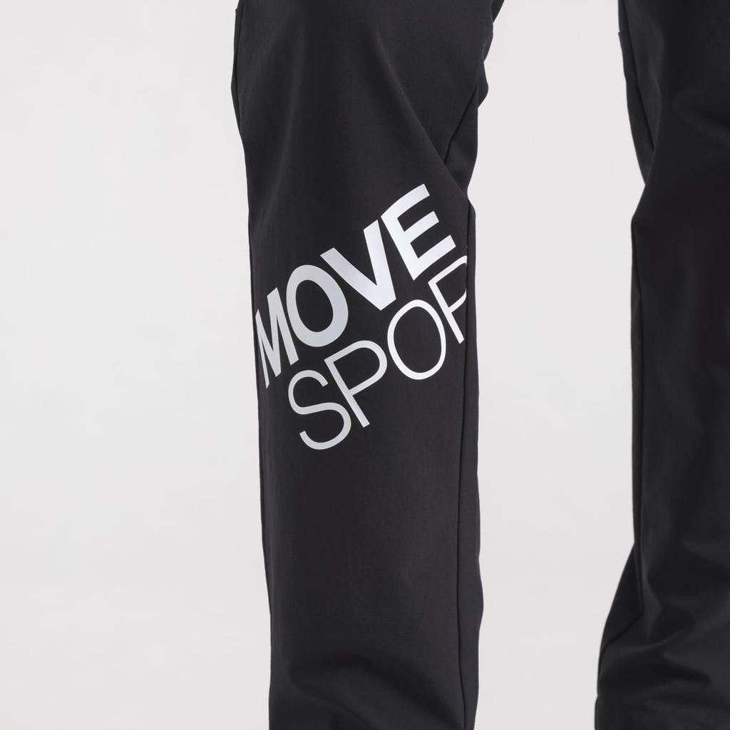 DESCENTE AIRY TRANSFER Брюки зауженного кроя из спанлайка с аутентичным логотипом