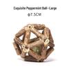 Catnip Matatabi Ball Teaser Toy - Large Teething Bell Ball for Cats.