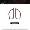 For BMW F20 F21 F22 F23 Made of Alcantara Dashboard Side Air Vent Outlet Trim Frame Car Interior Performance Sticker Accessories