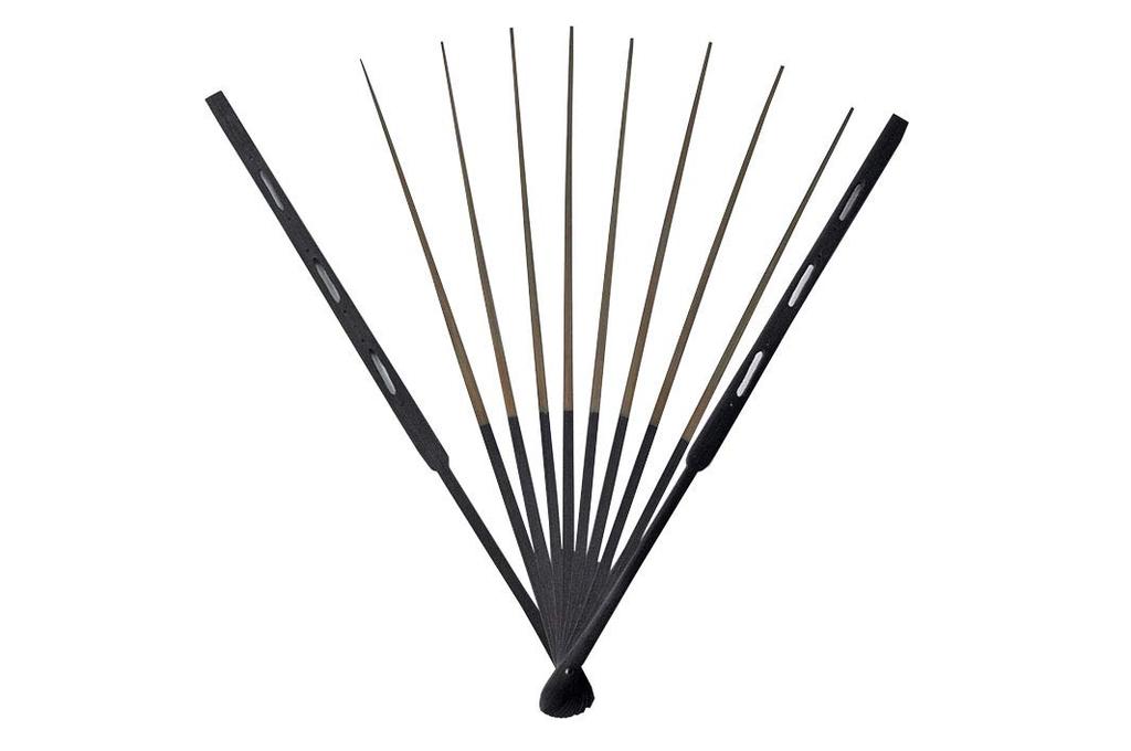 Decorative Folding Fan Imperial and White Plum with Folding Fan Boxed (Kyoto Sensu)Double-sided Carriage/red Stand,