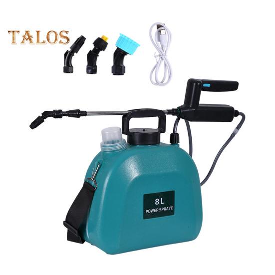 5L/8L Electric Sprayer Battery Powered Sprayer with 3 Nozzles Adjustable Shoulder Strap Electric Pump Sprayer for Watering Fertilizing Herbicides