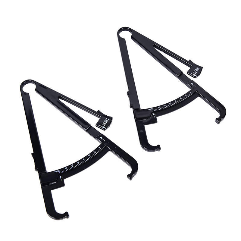 1X Keep Fitness Slim Measure Chart Body Fat Skinfold Tester Caliper Analysis