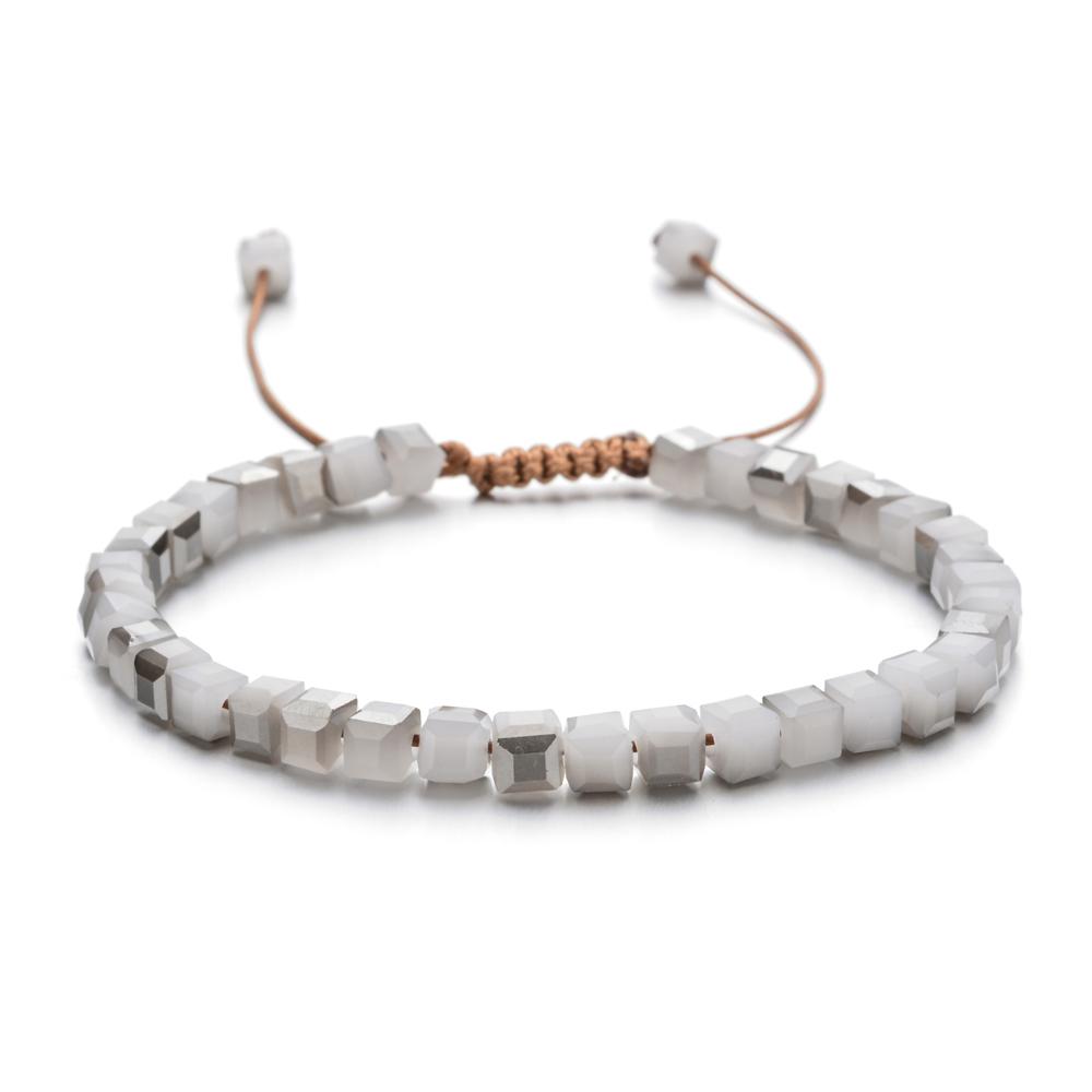 ZMZY Sparking Mixed Glass Crystal Bracelet Rainbow Style Fashion Shinning Charm Bracelets For Women Wedding Jewelry Gift
