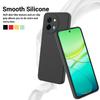 For Vivo Y58 5G Liquid Silicone Case Phone Back Cover with Hand Strap