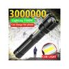 Tactical Rechargeable LED Flashlight, 7 Modes High Brightness Flashlight for Emergency, Hiking, Camping, Camping Equipment
