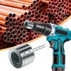 15/22 мм металлический медный трубоочиститель сверлильный инструмент для чистки труб шестигранная ручка инструмент для чистки электродрели
