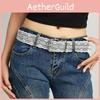 Simple Lace Flower And Element Design Casual Waist Belt For Fashion Women